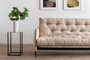 Atelier Del Sofa Renge - Sofá cama de 3 plazas Crema